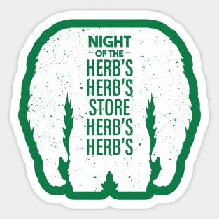 Herb's Herb's Store Herb's Herb's Sticker